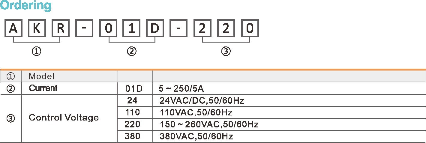 AKR-01D-V2 Auto-Reset Undercurrent Protection Relay - Image 3