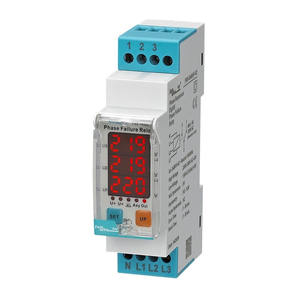 FKV-04NHF-V2 Phase Failure, Voltage & Phase Sequence Protection Relay