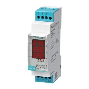 FKV-14ND-V2 3 Phase Neutral-Off, Phase Sequence & Asymmetry Protection Relay