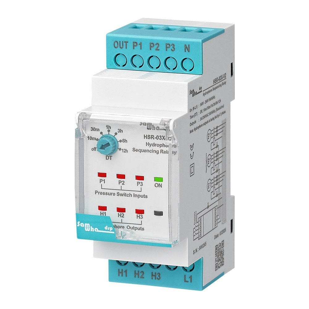 HSR-03X-V2 3 Pump Control Relay (Alternating)